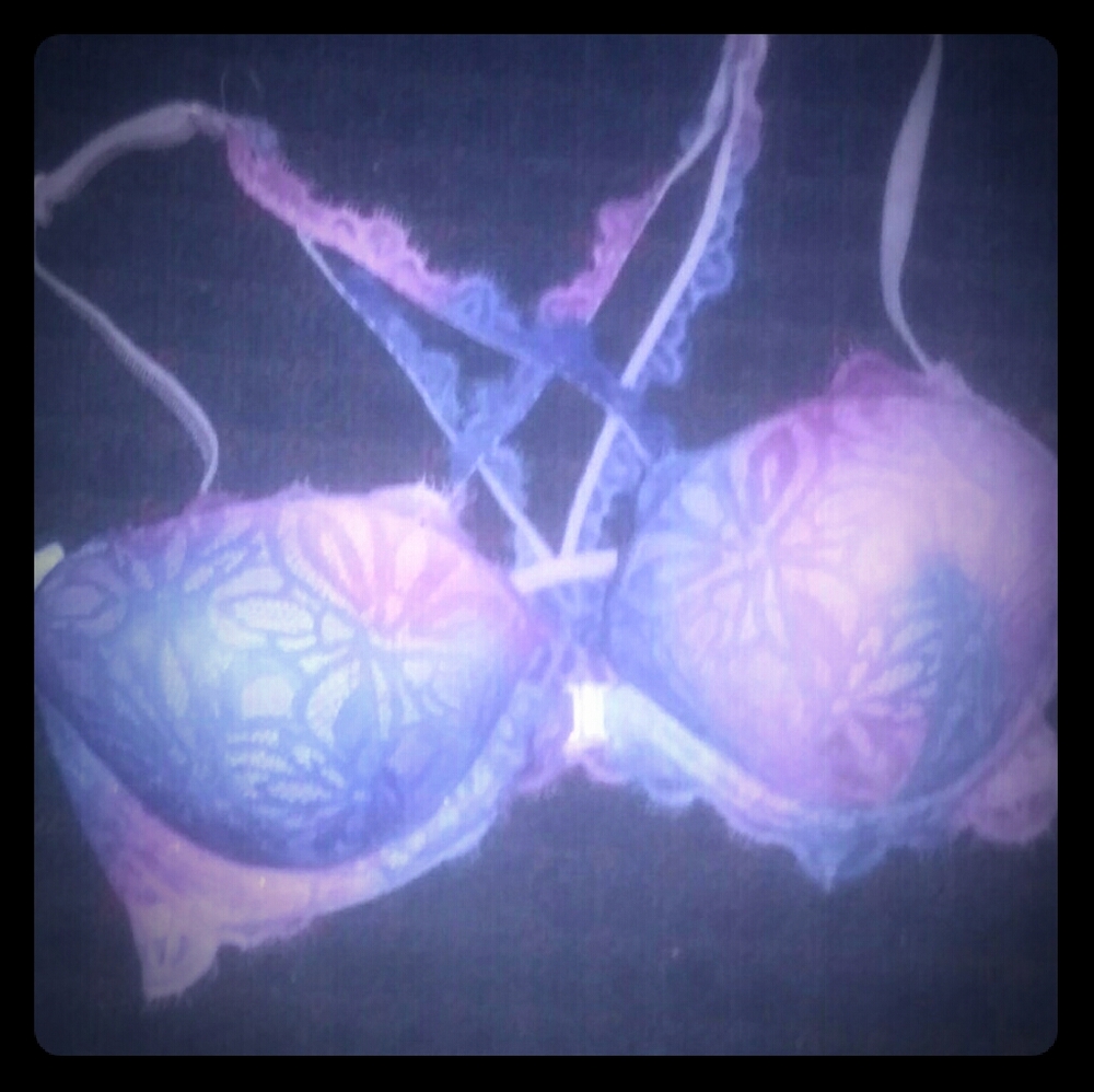 Pink racerback Bra
